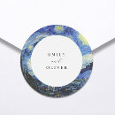 Buscar starry night pegatinas Vintage