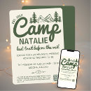 Buscar campamento de verano invitaciones Para ella
