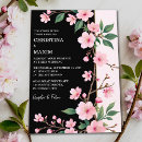 Buscar estilo oriental invitaciones Flor de cerezo
