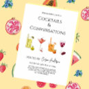 Buscar conversación invitaciones Fiesta de cóctel