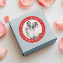 Buscar rojo y blanco boda pegatinas Simple