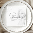 Buscar lujo servilletas De ducha de novia