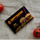 Buscar restaurante tarjetas de visita Comida rápida