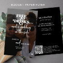 Buscar 14x22 vertical tarjetas e invitaciones Blanco y negro