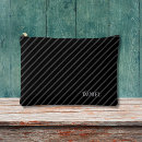 Buscar rayas negras bolsas cosmetica Patrón