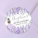 Buscar vestido púrpura pegatinas Para ella