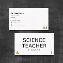Buscar profesor ciencias de tarjetas de visita Tutor
