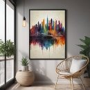 Buscar paisajes abstractos posters Contenido generativo