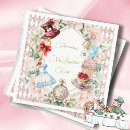 Buscar alice in wonderland servilletas Fiesta de té