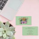 Buscar tigre tarjetas de visita Rosa