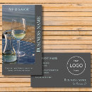 Buscar tienda vino de tarjetas de visita Viñedo