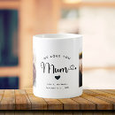 Buscar corazón blanco tazas Moderno