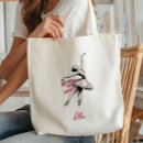 Buscar del ballet los chicas bolsos tote Bailarina