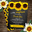 Buscar girasoles tarjetas Invitados