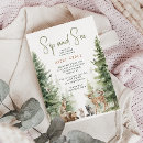 Buscar animales del bosque invitaciones Futura madre