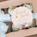 Buscar amor floral pegatinas Invitados