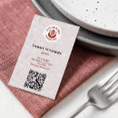 Buscar postre tarjetas de visita Minimalista