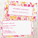 Buscar colores brillantes tarjetas de visita Para todos