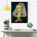 Buscar salud posters Amarillo