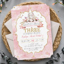 Buscar tres años invitaciones Acuarela