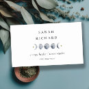 Buscar diseño mágico tarjetas de visita Elegante