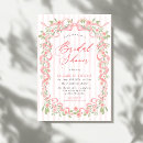 Buscar ducha floral invitaciones Prometida