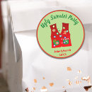 Buscar retro santa claus pegatinas Caña de caramelo