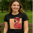 Buscar flamenco rosa camisetas Lindo