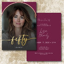 Buscar quincuagésimo invitaciones Para todos