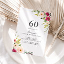 Buscar sexagésima fiesta invitaciones de cumpleaños Para ella