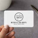 Buscar dentista tarjetas de visita Moderno