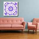 Buscar mandalas lienzos Azul