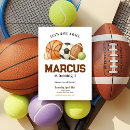 Buscar deportivo invitaciones de cumpleaños Deportiva