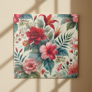Buscar flores de cerezo del vintage azulejos Elegante