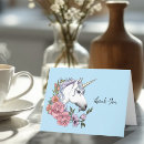 Buscar unicornio azul tarjetas Rosa