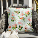 Buscar flamencos rosados cojines Verano