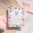 Buscar elefante acuarela invitaciones Futura madre