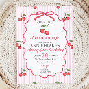 Buscar del chica invitaciones primer cumpleaños Invitados