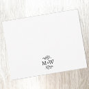 Buscar hojas tarjetas nota Monograma