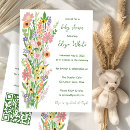 Buscar flores pintadas a mano invitaciones Acuarela