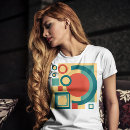 Buscar diseño abstracto camisetas Formas abstractas