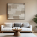 Buscar neutro arte De pared abstracto