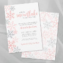 Buscar snowflake invitaciones Futura madre