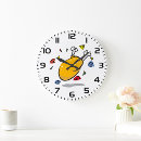 Buscar pollo divertido relojes de pared Para todos