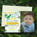 Buscar pequeño dinosaurio invitaciones Moderno