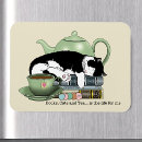 Buscar gato blanco y negro imanes General y unisex