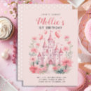 Buscar castillo de la princesa invitaciones Fiesta