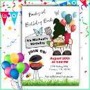 Buscar barbecue invitaciones Hamburguesa