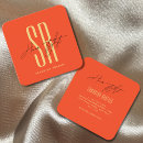 Buscar iniciales tarjetas de visita Minimalista