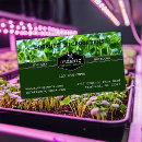 Buscar agricultura orgánica tarjetas de visita General y unisex
